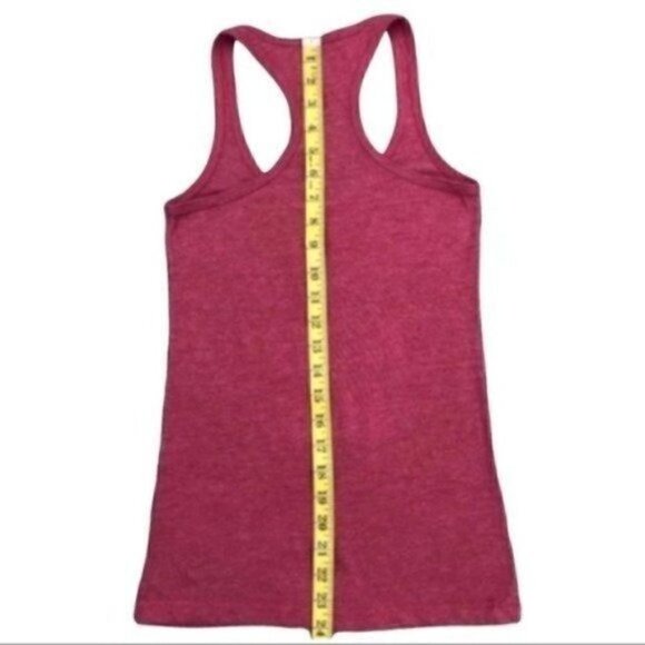 Pizza is My Spirit Animal Funny Racerback tank top size XS red & white - Picture 4 of 7